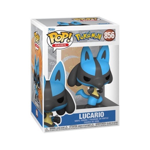 Pokemon Figura Super Sized Jumbo POP! Vinyl Lucario (EMEA) 25 cm