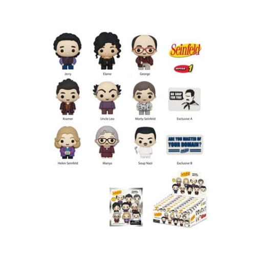 Seinfeld Colgantes PVC 3D Series 01 Expositor (24)