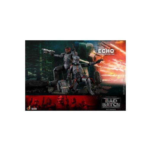 Star Wars The Bad Batch Pack de 2 Figuras 1/6 Echo 29 cm