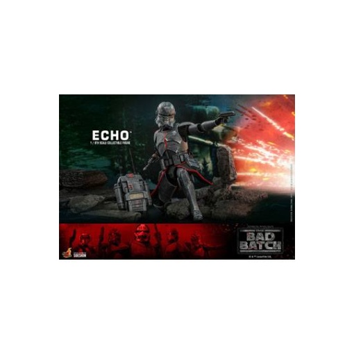 Star Wars The Bad Batch Pack de 2 Figuras 1/6 Echo 29 cm