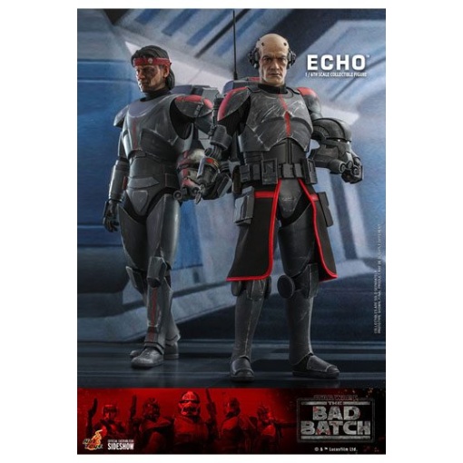 Star Wars The Bad Batch Pack de 2 Figuras 1/6 Echo 29 cm