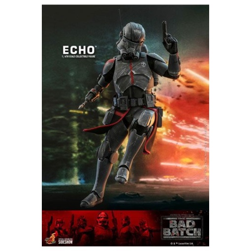 Star Wars The Bad Batch Pack de 2 Figuras 1/6 Echo 29 cm