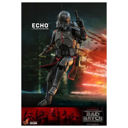 Star Wars The Bad Batch Pack de 2 Figuras 1/6 Echo 29 cm