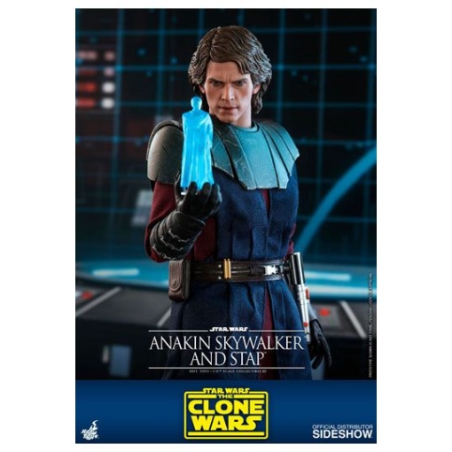 Star Wars The Clone Wars Figura 1/6 Anakin Skywalker & STAP 31 cm