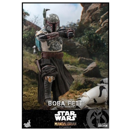 Star Wars The Mandalorian Figura 1/6 Boba Fett 30 cm