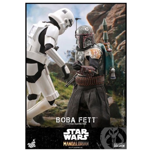 Star Wars The Mandalorian Figura 1/6 Boba Fett 30 cm