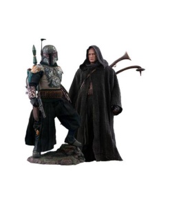 Star Wars The Mandalorian Pack de 2 Figuras 1/6 Boba Fett Deluxe 30 cm