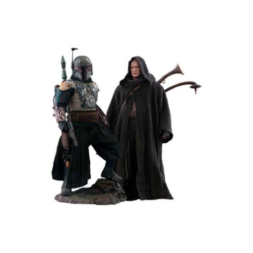 Star Wars The Mandalorian Pack de 2 Figuras 1/6 Boba Fett Deluxe 30 cm