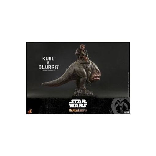 Star Wars The Mandalorian Pack de 2 Figuras 1/6 Kuiil & Blurrg 37 cm