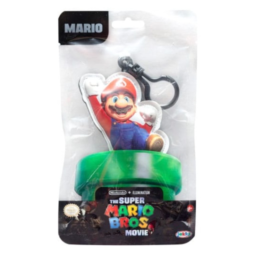 Super Mario Bros. La película Llaveros Peluche 8 cm Surtido (12)