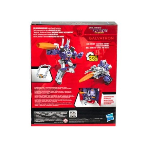 The Transformers: The Movie Studio Series Leader Class Figura Galvatron 22 cm