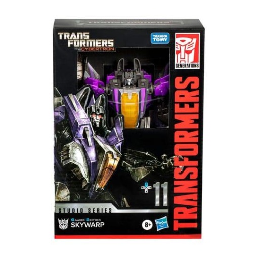 Transformers: War for Cybertron Studio Series Voyager Class Figura Gamer Edition Skywarp 16 cm