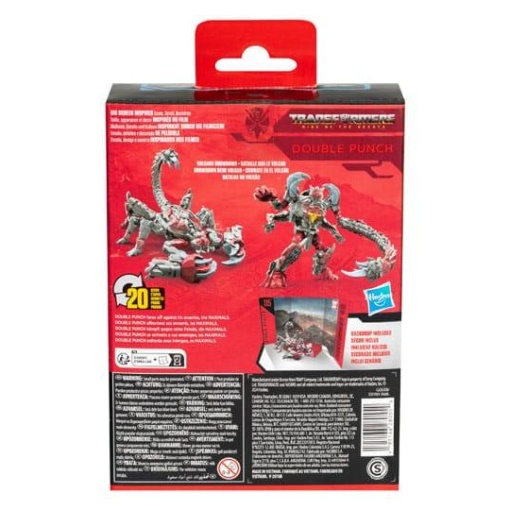 Transformers: el despertar de las bestias Generations Studio Series Deluxe Class Figura Double Punch 11 cm