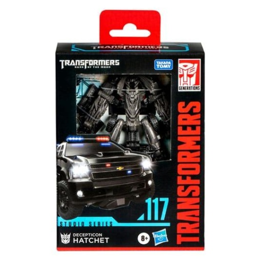 Transformers: el lado oscuro de la luna Generations Studio Series Deluxe Class Figura Decepticon Hatchet 11 cm