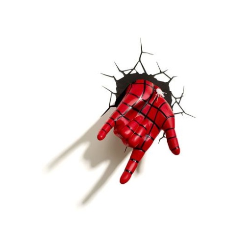 Ultimate Spider-Man Lámpara 3D LED Spider-Man Hand