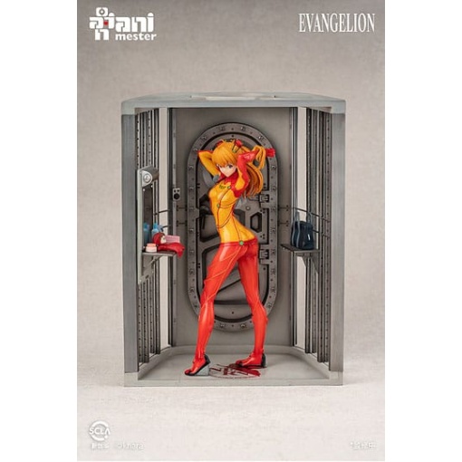 Evangelion: 2.0 You Can (Not) Advance Estatua 1/7 Asuka Shikinami Langley 23 cm - Embalaje muy dañado