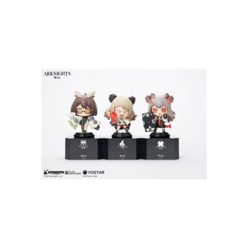 Arknights Estatuas PVC Deformed Vol. 2 Set Box 12 cm