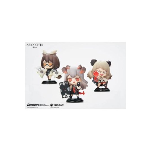 Arknights Estatuas PVC Deformed Vol. 2 Set Box 12 cm