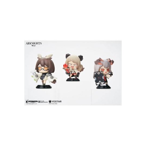 Arknights Estatuas PVC Deformed Vol. 2 Set Box 12 cm