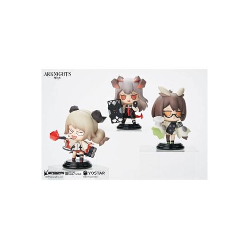 Arknights Estatuas PVC Deformed Vol. 2 Set Box 12 cm