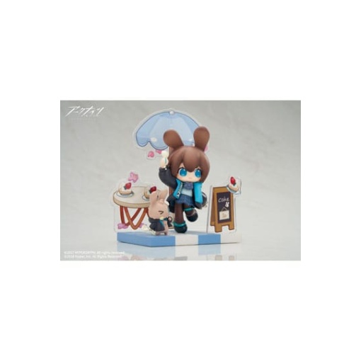 Arknights Estatua PVC Mini Series Will You be Having the Dessert? Amiya 9 cm