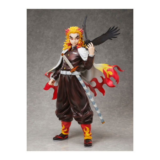 Demon Slayer: Kimetsu no Yaiba Estatua PVC 1/7 Kyojuro Rengoku 45 cm