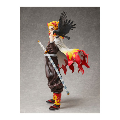 Demon Slayer: Kimetsu no Yaiba Estatua PVC 1/7 Kyojuro Rengoku 45 cm