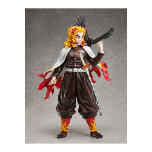 Demon Slayer: Kimetsu no Yaiba Estatua PVC 1/7 Kyojuro Rengoku 45 cm