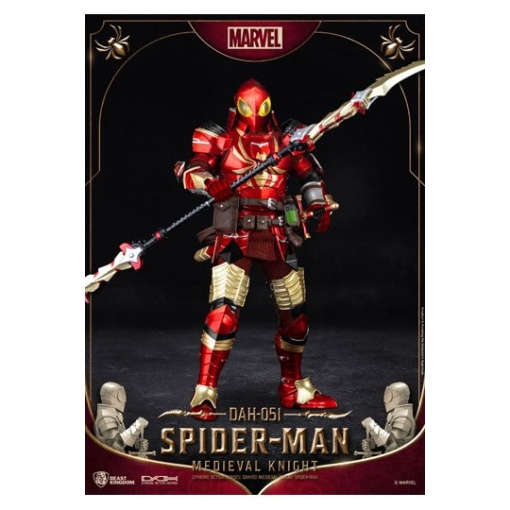 Marvel Figura Dynamic 8ction Heroes 1/9 Medieval Knight Spider-Man 20 cm