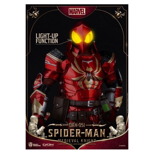 Marvel Figura Dynamic 8ction Heroes 1/9 Medieval Knight Spider-Man 20 cm