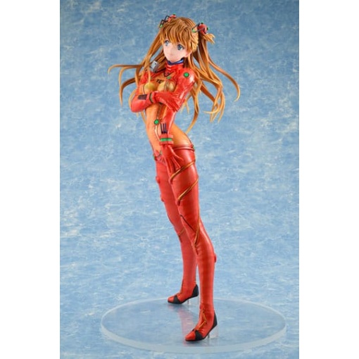 Evangelion 2.0 You Can (Not) Advance Statue PVC 1/4 Asuka Shikinami Langley Test Plugsuit Smile Ver. 40 cm