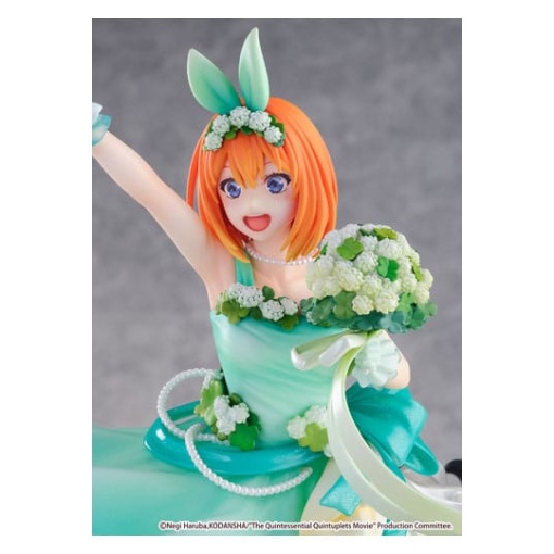 The Quintessential Quintuplets: The Movie Estatua PVC 1/7 Yotsuba Nakano Floral Dress Ver. 26 cm