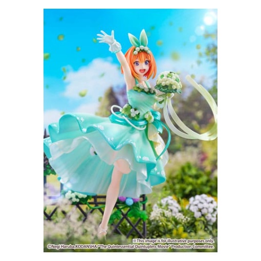 The Quintessential Quintuplets: The Movie Estatua PVC 1/7 Yotsuba Nakano Floral Dress Ver. 26 cm