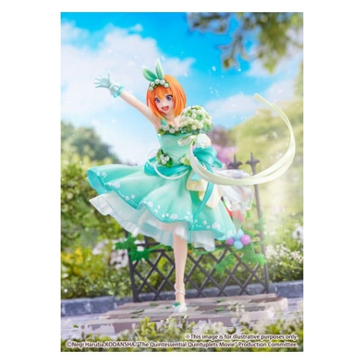 The Quintessential Quintuplets: The Movie Estatua PVC 1/7 Yotsuba Nakano Floral Dress Ver. 26 cm