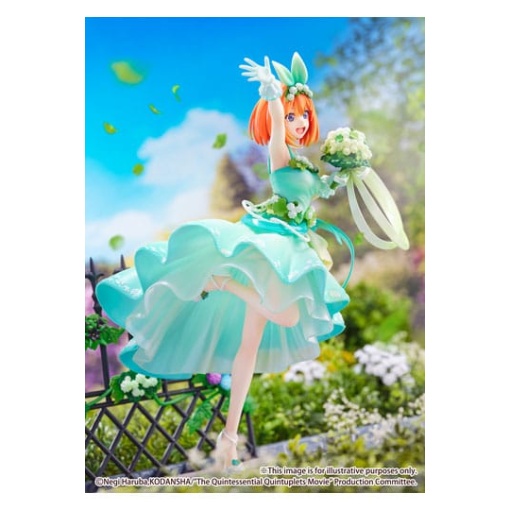 The Quintessential Quintuplets: The Movie Estatua PVC 1/7 Yotsuba Nakano Floral Dress Ver. 26 cm