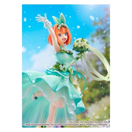 The Quintessential Quintuplets: The Movie Estatua PVC 1/7 Yotsuba Nakano Floral Dress Ver. 26 cm