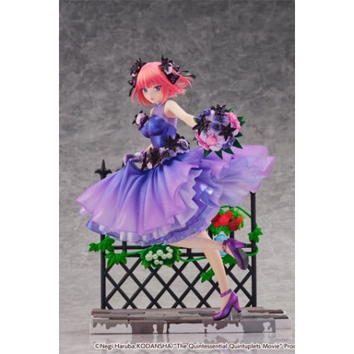 The Quintessential Quintuplets: The Movie Estatua PVC 1/7 Nino Nakano Floral Dress Ver. 25 cm