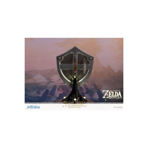 The Legend of Zelda Breath of the Wild Estatua PVC Hylian Shield Collector's Edition 29 cm - Embalaje dañado