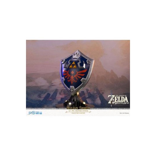 The Legend of Zelda Breath of the Wild Estatua PVC Hylian Shield Collector's Edition 29 cm - Embalaje dañado