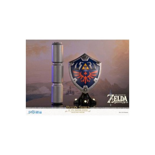 The Legend of Zelda Breath of the Wild Estatua PVC Hylian Shield Collector's Edition 29 cm - Embalaje dañado