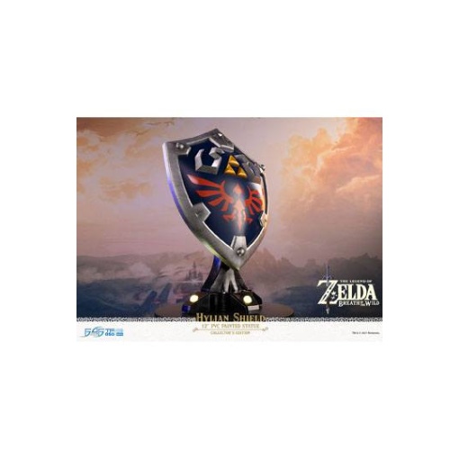 The Legend of Zelda Breath of the Wild Estatua PVC Hylian Shield Collector's Edition 29 cm - Embalaje dañado