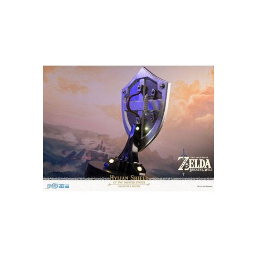 The Legend of Zelda Breath of the Wild Estatua PVC Hylian Shield Collector's Edition 29 cm - Embalaje dañado