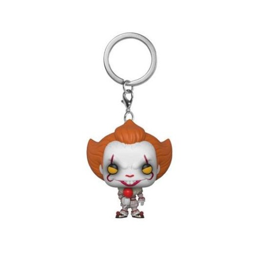 Stephen King's It 2017 Llavero Pocket POP! Vinyl Pennywise with Balloon 4 cm