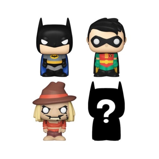 DC Pack de 4 Figuras Bitty POP! Vinyl Batman 2