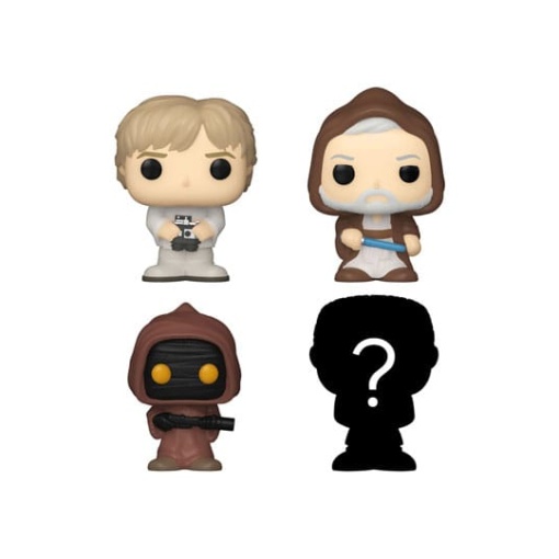 Star Wars Pack de 4 Figuras Bitty POP! Vinyl Luke 2