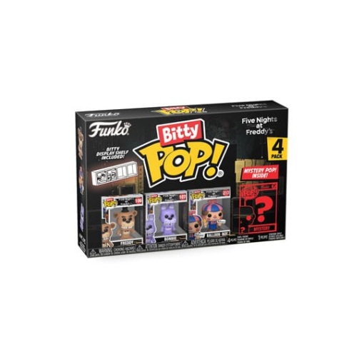 Five Nights at Freddy's Pack de 4 Figuras Bitty POP! Vinyl Freddy 2