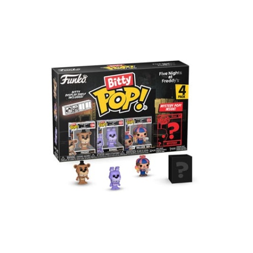 Five Nights at Freddy's Pack de 4 Figuras Bitty POP! Vinyl Freddy 2