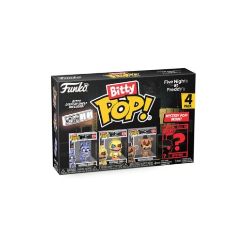 Five Nights at Freddy's Pack de 4 Figuras Bitty POP! Vinyl Nightmare Bonnie 2