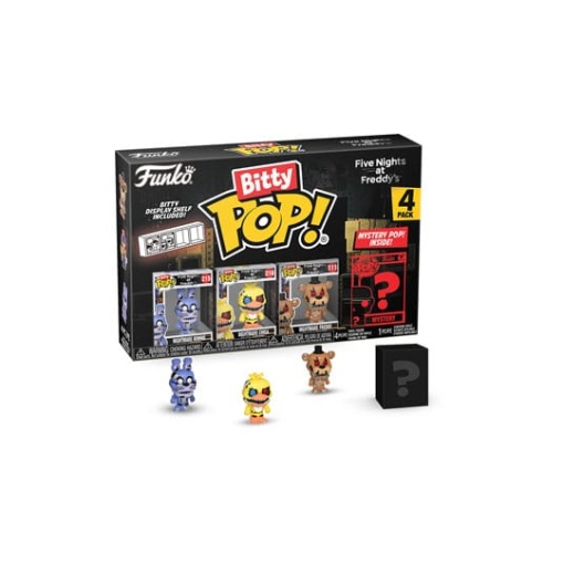 Five Nights at Freddy's Pack de 4 Figuras Bitty POP! Vinyl Nightmare Bonnie 2