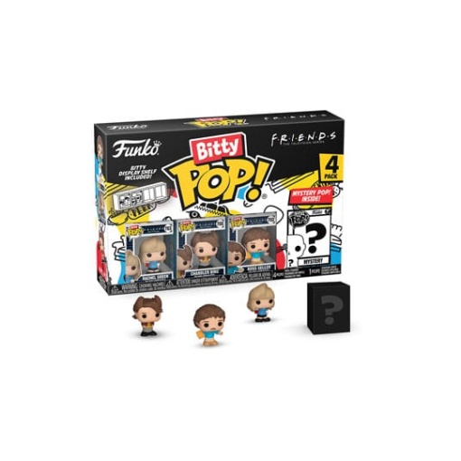 Friends Pack de 4 Figuras Bitty POP! Vinyl 80's Rachel 2